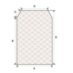Materasso classico in Ecocell spessore 12 cm