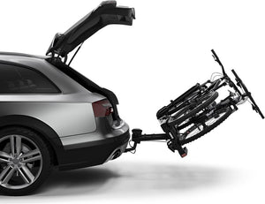 Portabici da gancio di traino Thule Easyfold XT