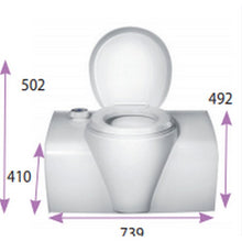 Carica l&#39;immagine nel visualizzatore di Gallery, Toilette wc a cassetta C-502 X Thetford camper
