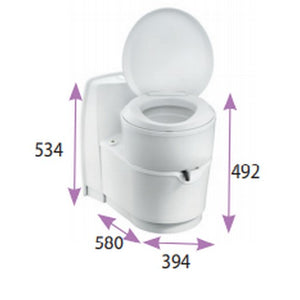 Toilette a cassetta C-223 CS Thetford camper
