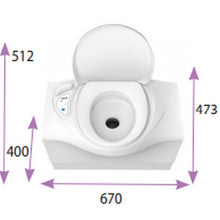 Carica l&#39;immagine nel visualizzatore di Gallery, Toilette wc a cassetta C402-X Thetford
