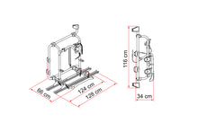 Carica l&#39;immagine nel visualizzatore di Gallery, Carry - Bike VW Crafter Frame
