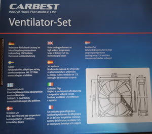 Ventola universale Carbest per frigoriferi camper e caravan