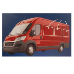 Finestra scorrevole Carbest Fiat Ducato/Peugeot Boxer/Citroen Jumper dal 2007