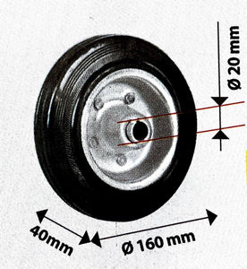 Servotimoni per rimorchi e roulotte Jockey Wheel Lampa