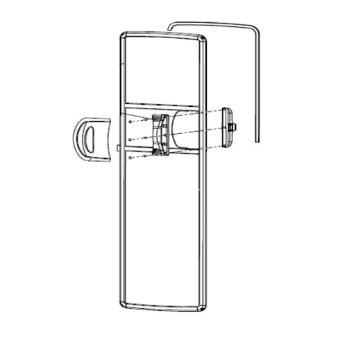 Ricambi Porta Dometic Cara D-R - Zanzariera