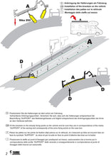 Carica l&#39;immagine nel visualizzatore di Gallery, Adapter montaggio verande Fiamma Carthago Chic 4 Metri per tendalini F80/F65
