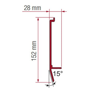 Kit staffa tendalino Voyageur Adapter C-U Fiamma