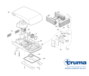 Ricambi condizionatore Truma Aventa Comfort