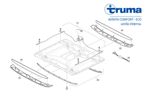 Ricambi condizionatore unità interna Aventa Comfort/Eco