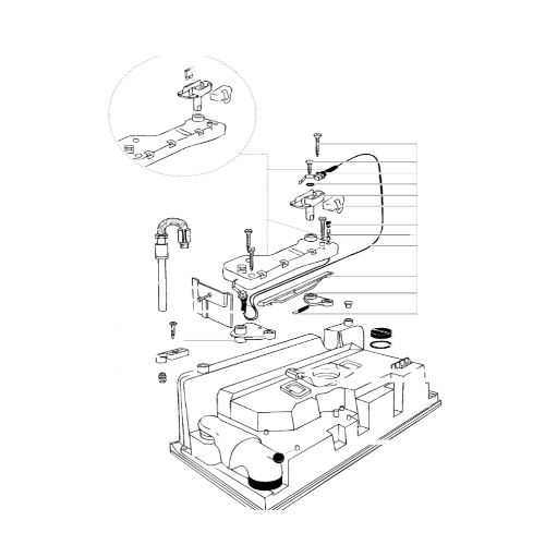 Ricambi Base Toilette a Cassetta Thetford C2