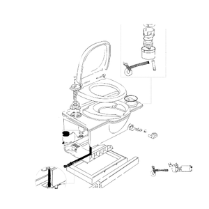 Ricambi toilette a cassetta Thetford C4