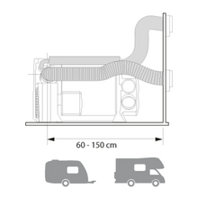 Carica l&#39;immagine nel visualizzatore di Gallery, Truma Combi 4E CP Plus modello a gas, elettrico o misto
