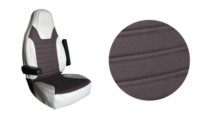 Set 2 fodere sedili cabina ecopelle Ford Transit - Mod. Venezia