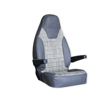 Set 2 fodere sedili cabina ecopelle Fiat Ducato - Mod. Roma