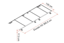 Carica l&#39;immagine nel visualizzatore di Gallery, Roof Rail Ducato - Portapacchi
