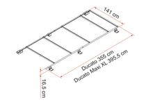 Carica l&#39;immagine nel visualizzatore di Gallery, Roof Rail Ducato - Portapacchi
