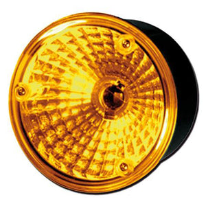 Fanale tondo lente trasparente per camper