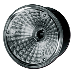 Fanale tondo lente trasparente per camper