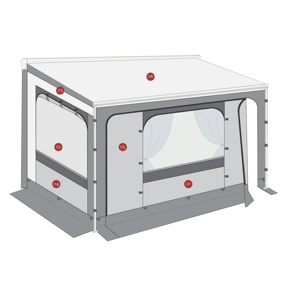 Veranda Privacy Ultra Light Fiamma
