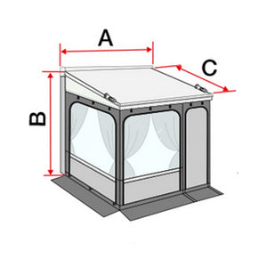 Veranda Privacy Room Light Fiamma