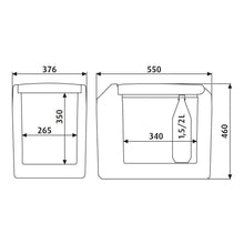 Carica l&#39;immagine nel visualizzatore di Gallery, Frigorifero portatile Dometic TCX35
