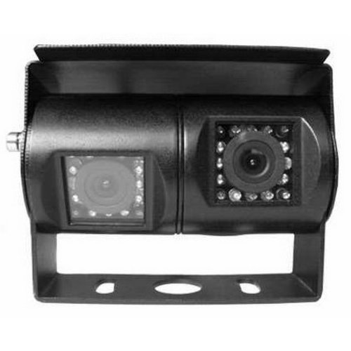 Retrocamera doppia ottica nera HC5000N con visione notturna