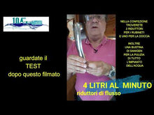Carica e avvia il video nel visualizzatore di galleria, Kit riduttori flusso acqua + 1 bustina di Sanigen
