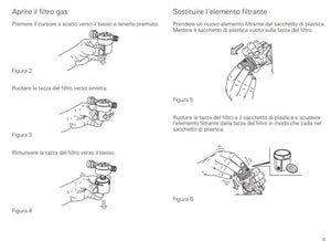 Istruzioni sostituzione filtro gas Truma