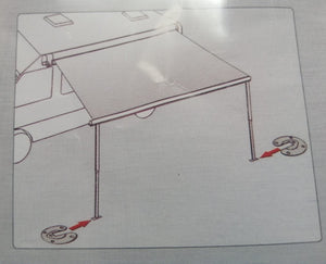 Kit awning plate Fiamma picchetti