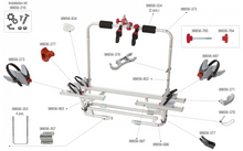 Carica l&#39;immagine nel visualizzatore di Gallery, Kit Rail Premium 450 Fiamma
