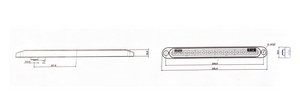 Scheda tecnica Fanale frecce a LED per camper