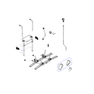 Ricambi portabici a parete Thule Lift v 16