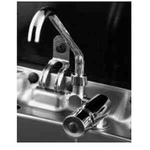 Miscelatore in ottone con canna abbattibile