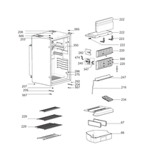 Carica l'immagine nel visualizzatore di Gallery, Scheda tecnica Ricambi frigorifero Dometic serie 8 mod. RM 8401 Sx - Mobile
