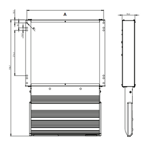 Gradino elettrico con movimento Slide-Out Innolight modello 10856