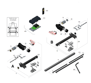 Ricambi movimentatore Go2-n-rh2
