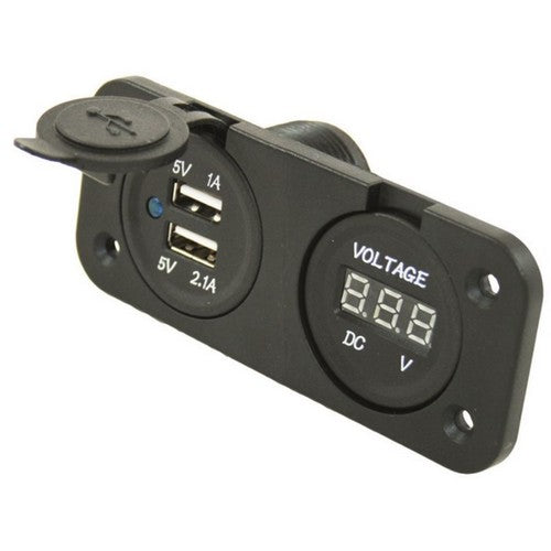 Multipresa doppia con USB