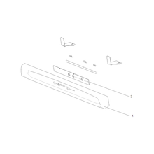 Carica l'immagine nel visualizzatore di Gallery, Ricambi frigoriferi Thetford Deluxe line N100 Led - Pannello di controllo
