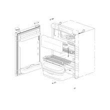 Carica l&#39;immagine nel visualizzatore di Gallery, Ricambi frigorifero Thetford Premium LCD N100
