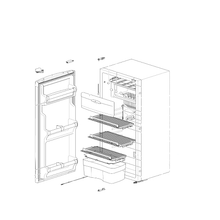 Carica l&#39;immagine nel visualizzatore di Gallery, Ricambi frigorifero Thetford Premium LCD N180
