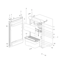 Carica l'immagine nel visualizzatore di Gallery, Scheda tecnica Ricambi frigorifero Thetford N3104
