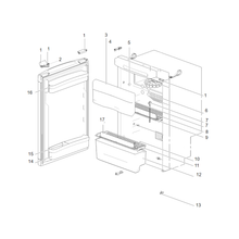 Carica l'immagine nel visualizzatore di Gallery, Scheda tecnica Ricambi frigorifero Thetford N4097
