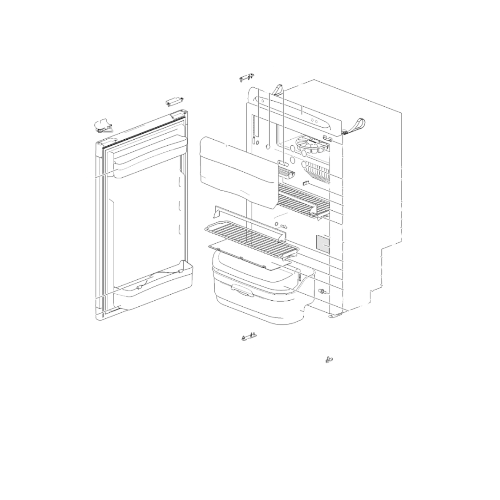 Ricambi frigoriferi Thetford Deluxe line N90