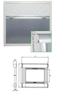 OSCURANTE/ZANZARIERA 1000X650 GRIGIO - Oscurante zanzariera GM Europa - Camper-Oscuranti e zanzariere-Oscuranti e zanzariere a cassetta OSCURANTE/ZANZARIERA 1000X650 GRIGIO - Oscurante zanzariera GM Europa - Camper-Oscuranti e zanzariere-Oscuranti e zanzariere a cassetta
