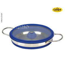 Carica l&#39;immagine nel visualizzatore di Gallery, Pentola in silicone, pieghevole, 20x30x3,5/8,5cm, blu

