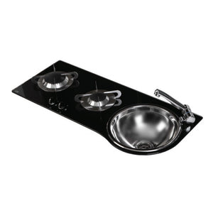 Piano cottura in cristallo PV1364 - 1366 Ideale per T4 -T5 Volkswagen