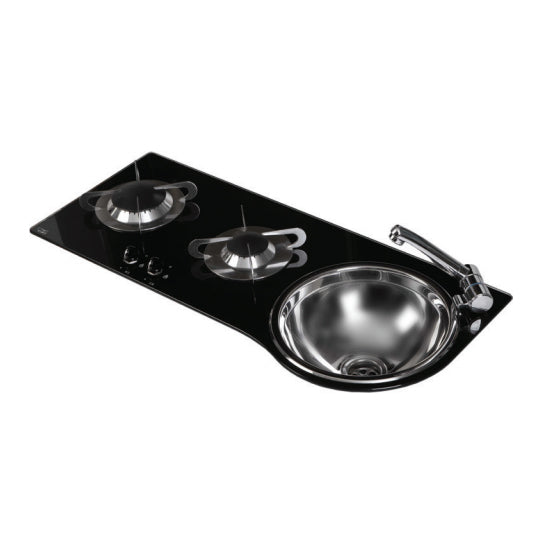 Piano cottura in cristallo PV1364 - 1366 Ideale per T4 -T5 Volkswagen