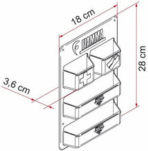 Carica l&#39;immagine nel visualizzatore di Gallery, Pocket kassett comodo modulo da fissare nel vano della cassetta
