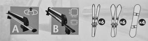Capacità del portasci Pro-Slider